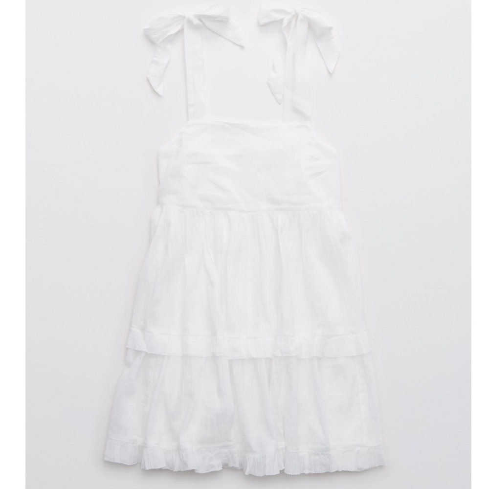 Aerie Shoulder Tie Ruffle Cover Up